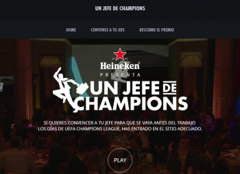 Nueva campaña de Heineken: esto es lo que pasa cuando tu jefe no te deja ver la Champions