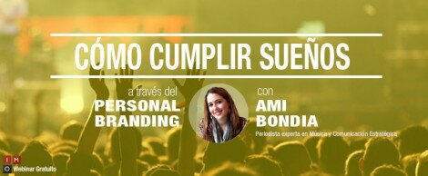 IMO Webinar: Cómo cumplir sueños a través del Personal Branding